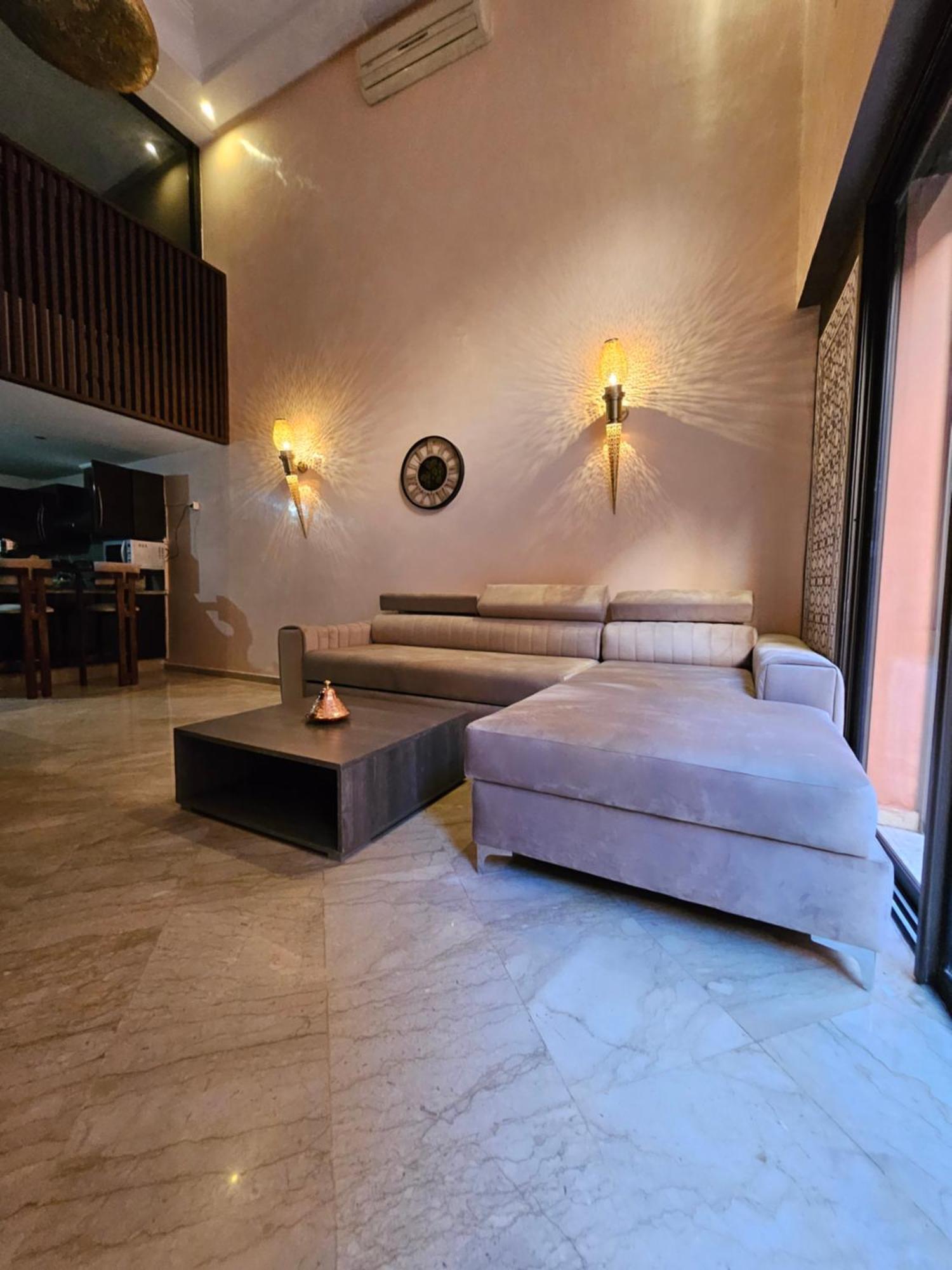 Charmant Duplex Au Coeur De Gueliz, Quartier Haut De Gamme De Marrakech Марракеш Экстерьер фото
